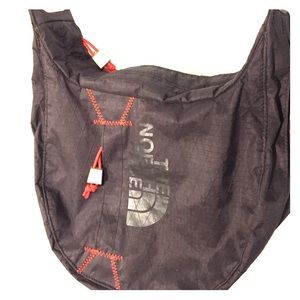 The North Face Black Nylon Bag with Red Accents